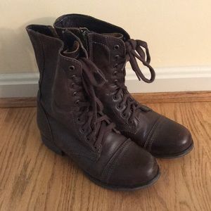 Steve Madden combat boots